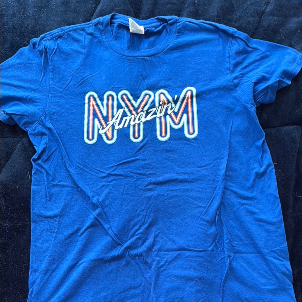Blue NYM Amazin' T-Shirt